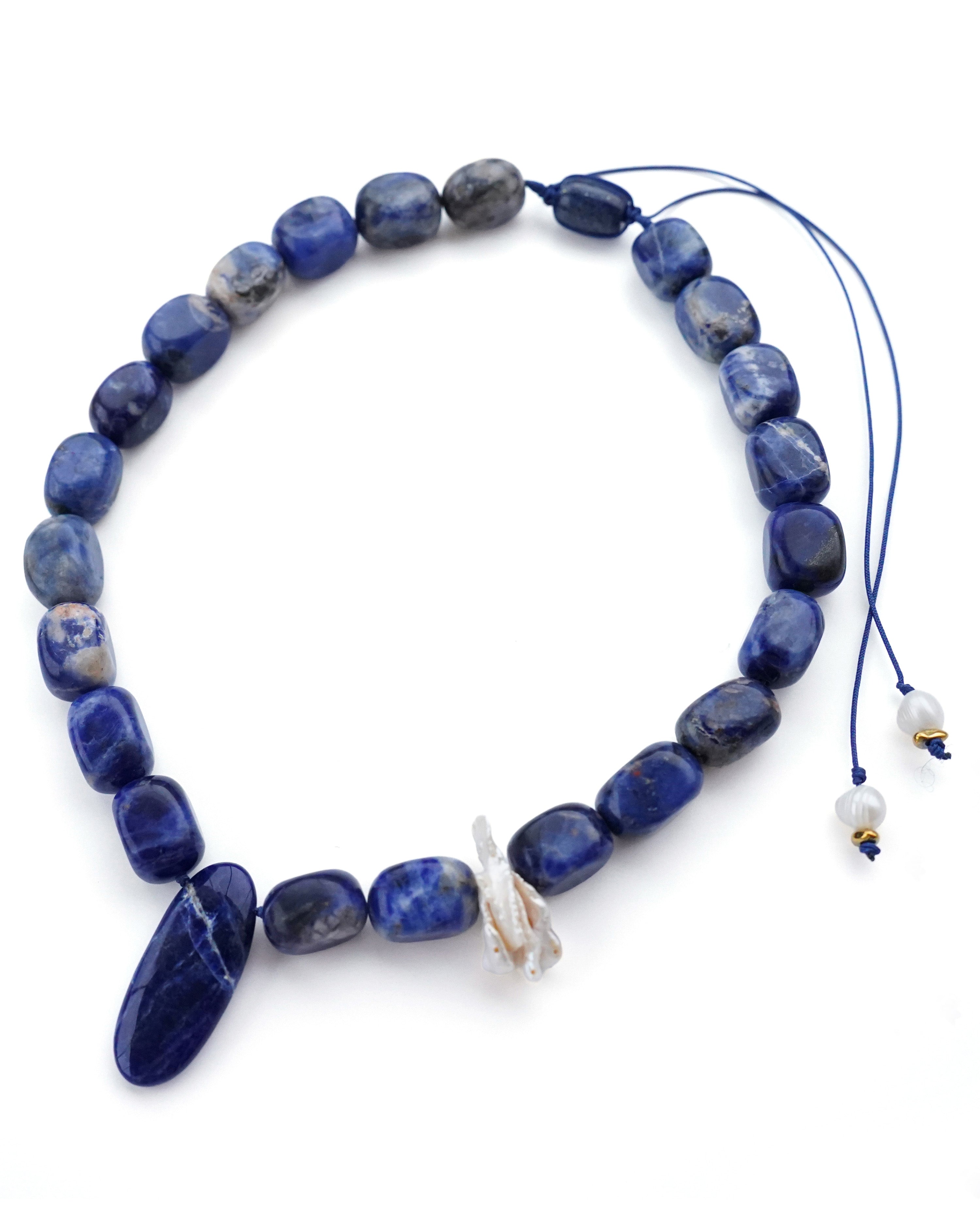 Sodalite Bohème Kolye