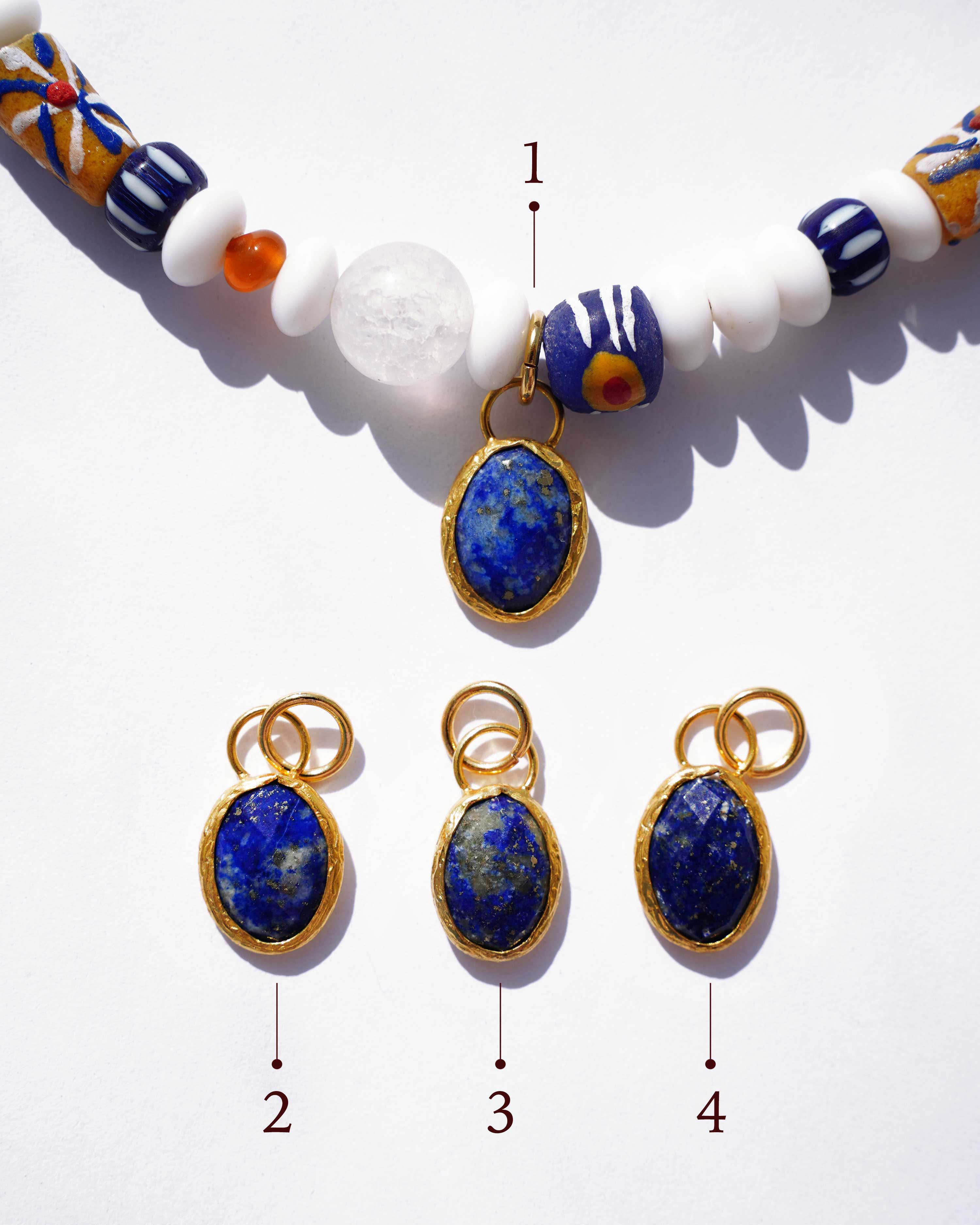 Rêve Cobalt Kolye No.02