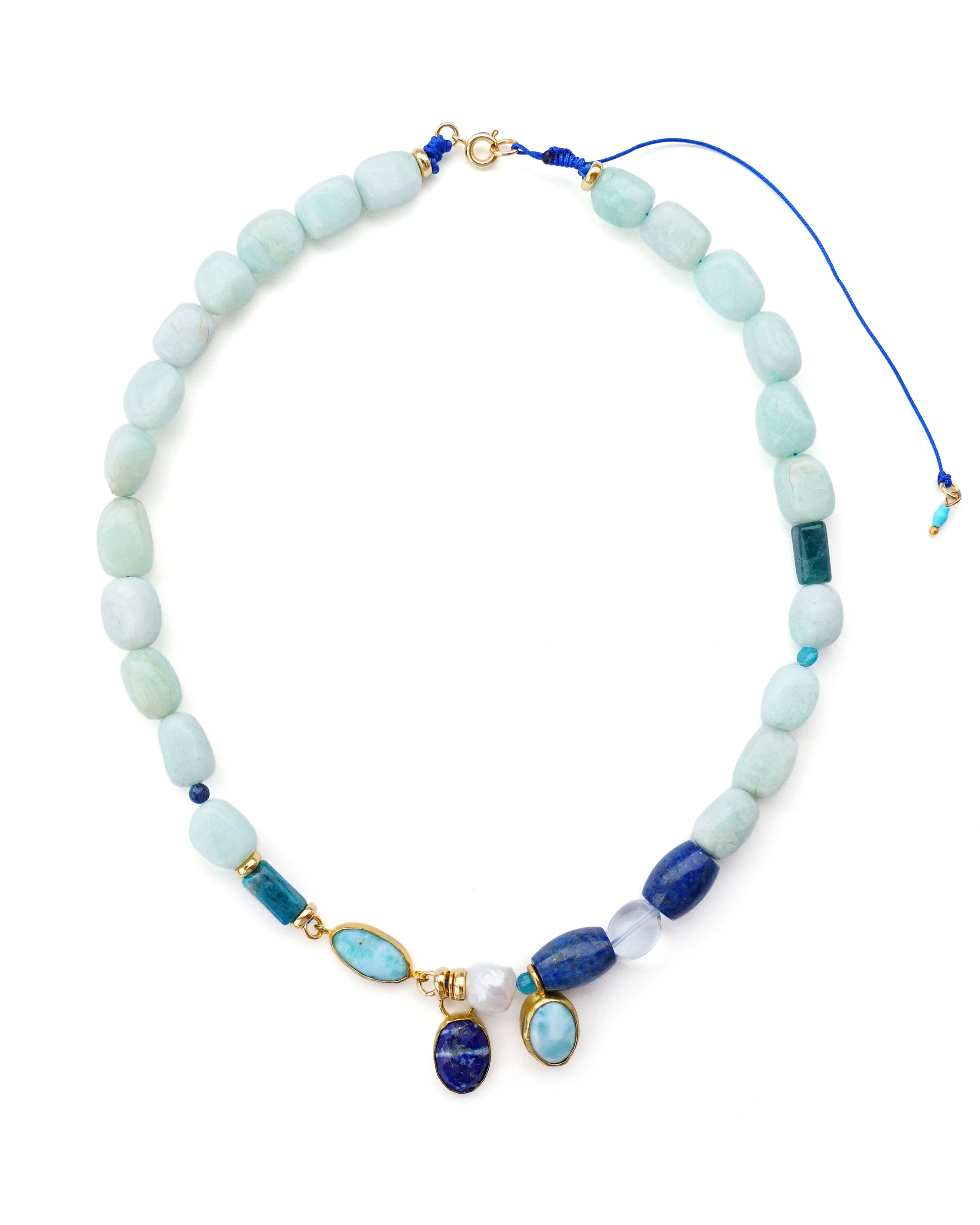 Amazonite Bohème Kolye No.02