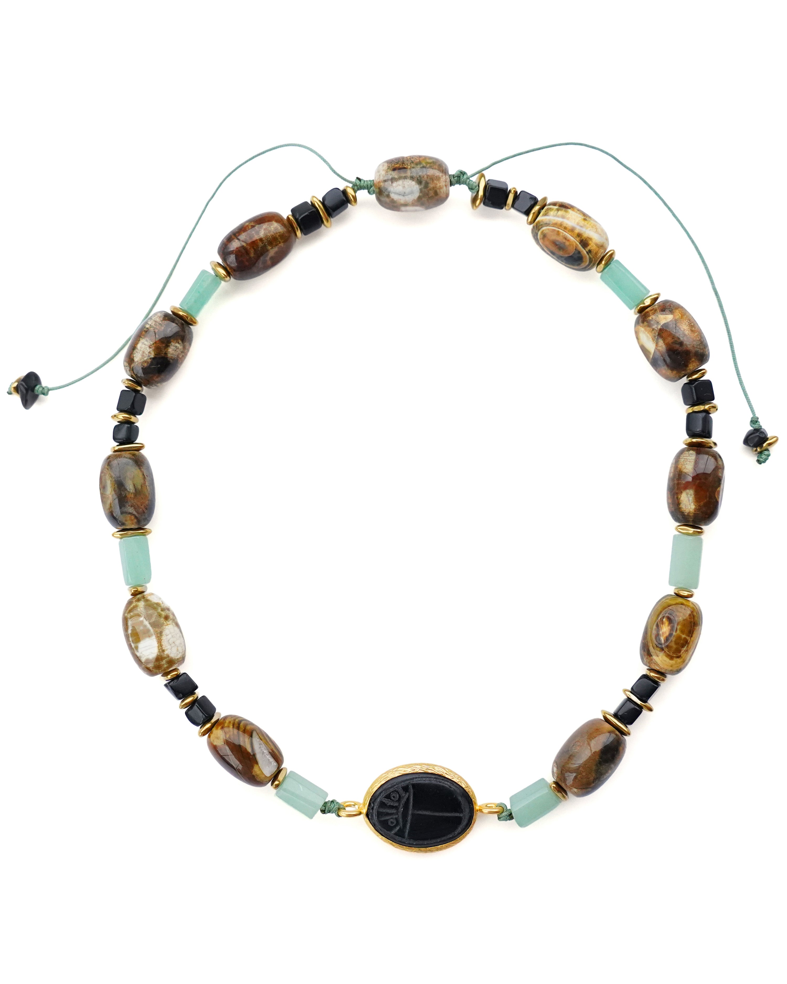 Scarabée Bohème Kolye No.02