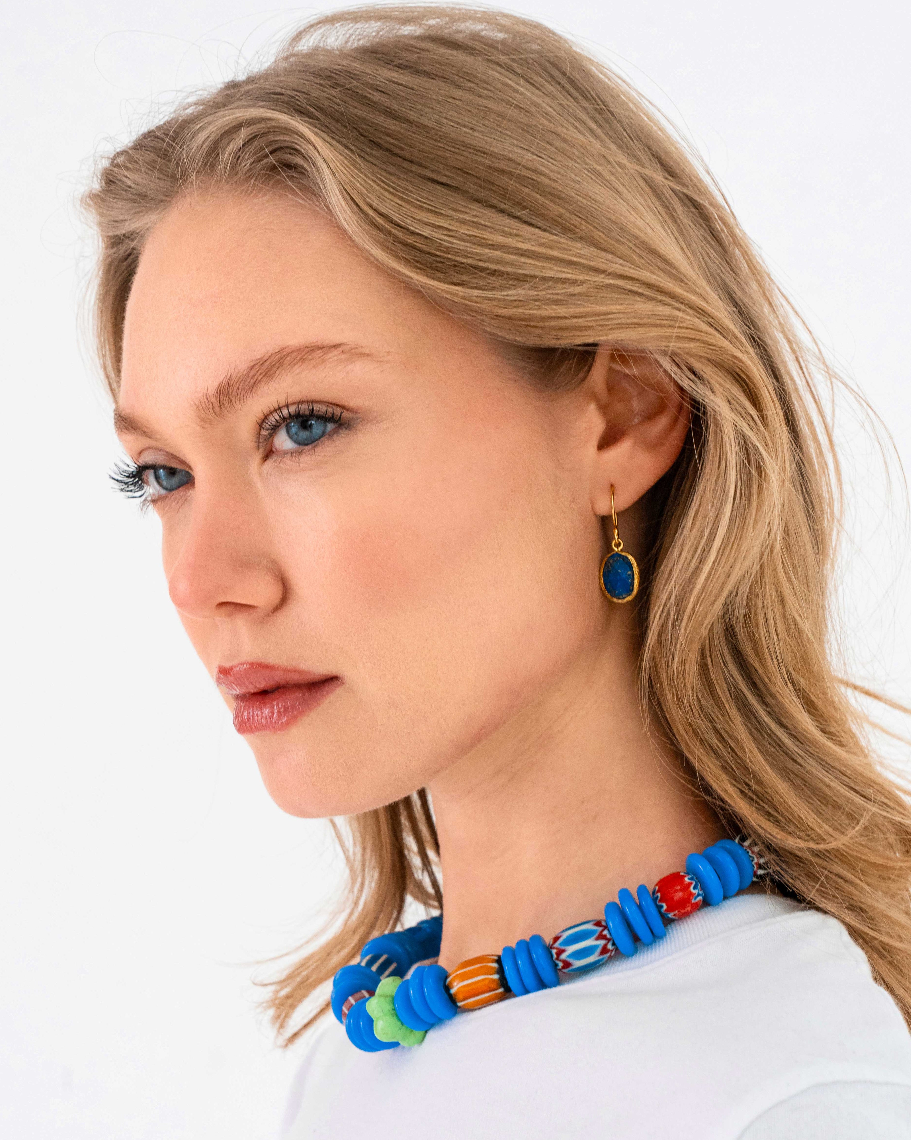 Bleu Profond Kolye
